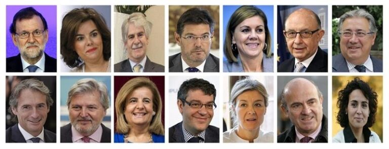 Nuevos ministros Rajoy: Quién es quién en el gobierno