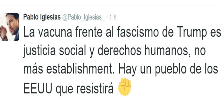 Pablo Iglesias no acepta la derrota
