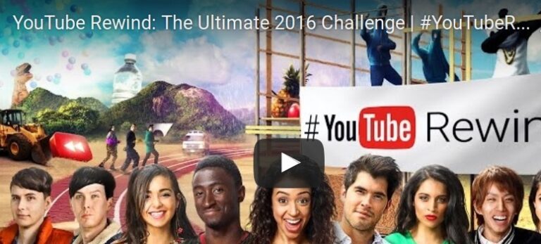 YouTube: el video resumen del año 2016