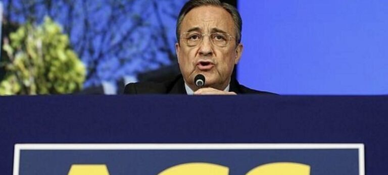 Florentino Pérez, presidente de ACS