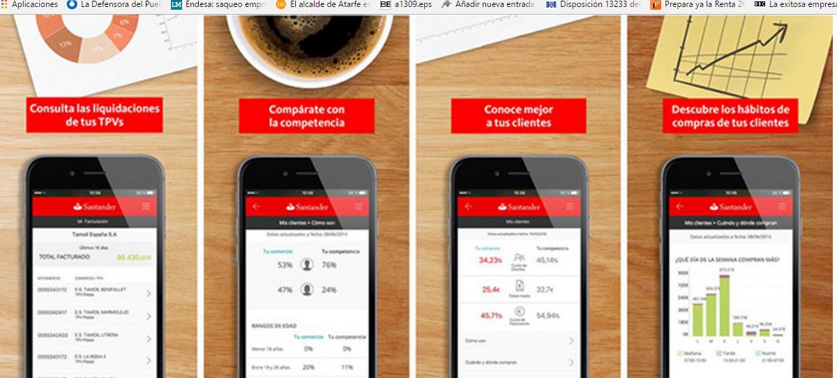 Santander ofrece el big data los comercios para dirigir la oferta