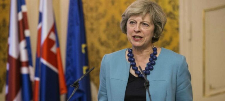 Theresa May, primera ministra de Reino Unido