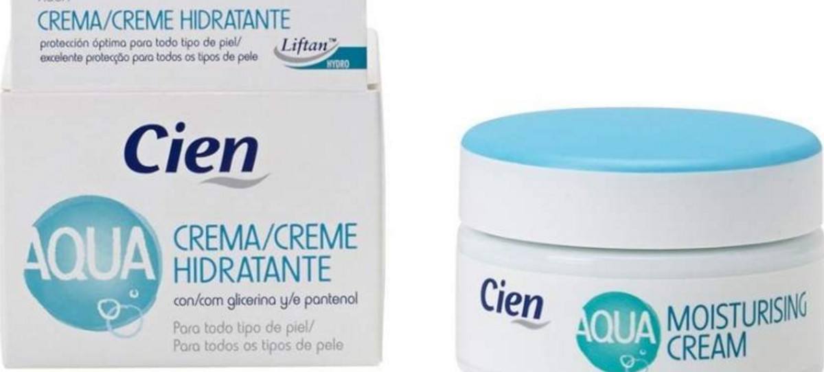 Lidl repone su producto estrella, la crema hidratante Aqua Cien