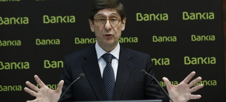 José Ignacio Goirigolzarri, presidente de Bankia