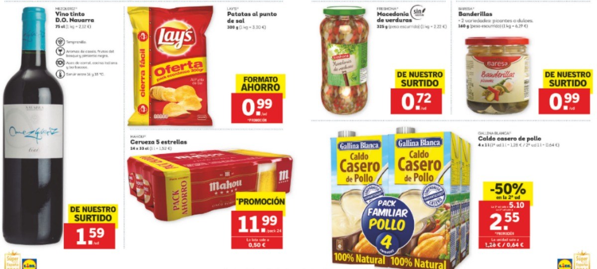 Las mejores ofertas del catálogo de Lidl
