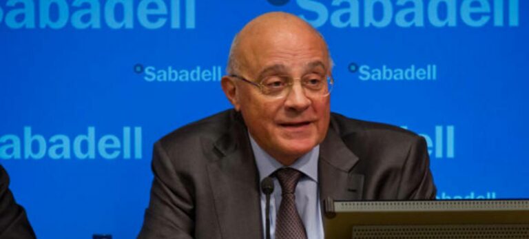 El presidente de Banco Sabadell, Josep Oliu