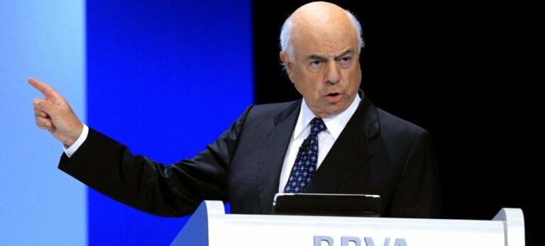 Francisco González, máximo responsable del BBVA