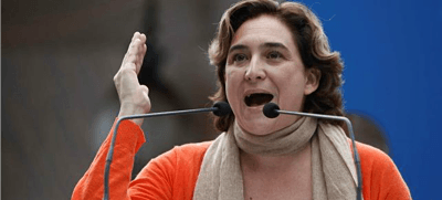 Ada Colau, alcaldesa del Ayuntamiento de Barcelona