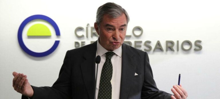 El presidente del Círculo de Empresarios, Javier Vega de Seoane.