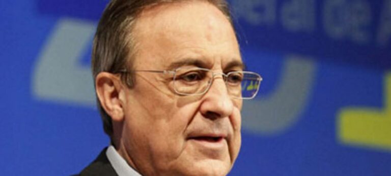 El presidente de ACS, Florentino Pérez
