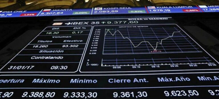 Imagen de la Bolsa de Madrid
