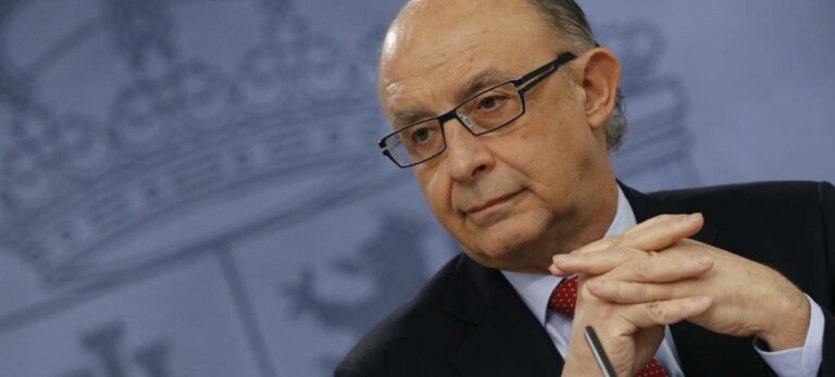 El ministro de Hacienda, Cristóbal Montoro