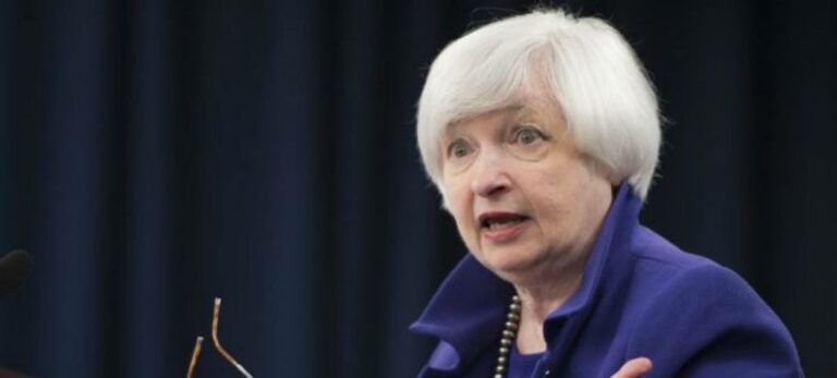 Janet Yellen, presidenta de la FED