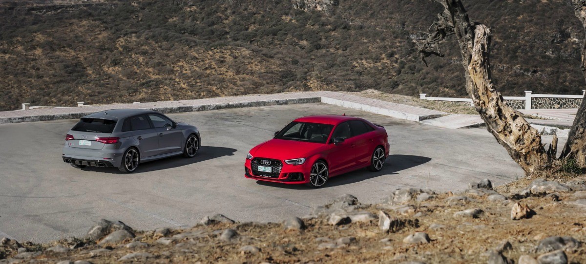 El motor de producción en serie de cinco cilindros más potente mueve a los renovados Audi RS 3 Sportback y RS 3 Sedan