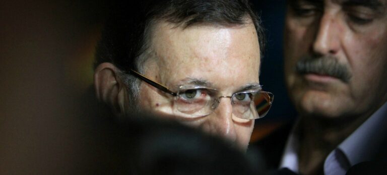 El Presidente del Gobierno, Mariano Rajoy