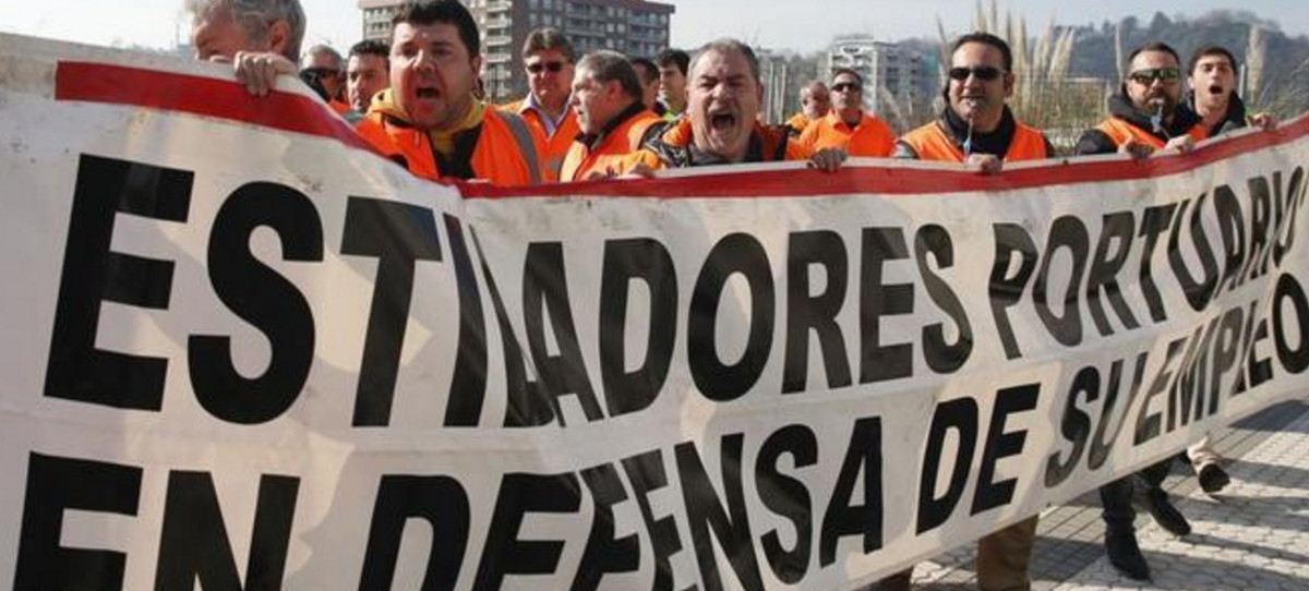 El Gobierno planea dar 170.000 euros a cada estibador prejubilado