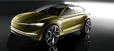 Škoda debutará en el Shanghái Motor Show con el VISION E, primer prototipo eléctrico de la marca