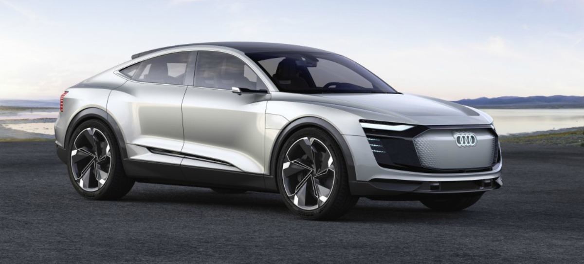 Audi muestra en Shanghái una variante coupé del SUV eléctrico e-tron