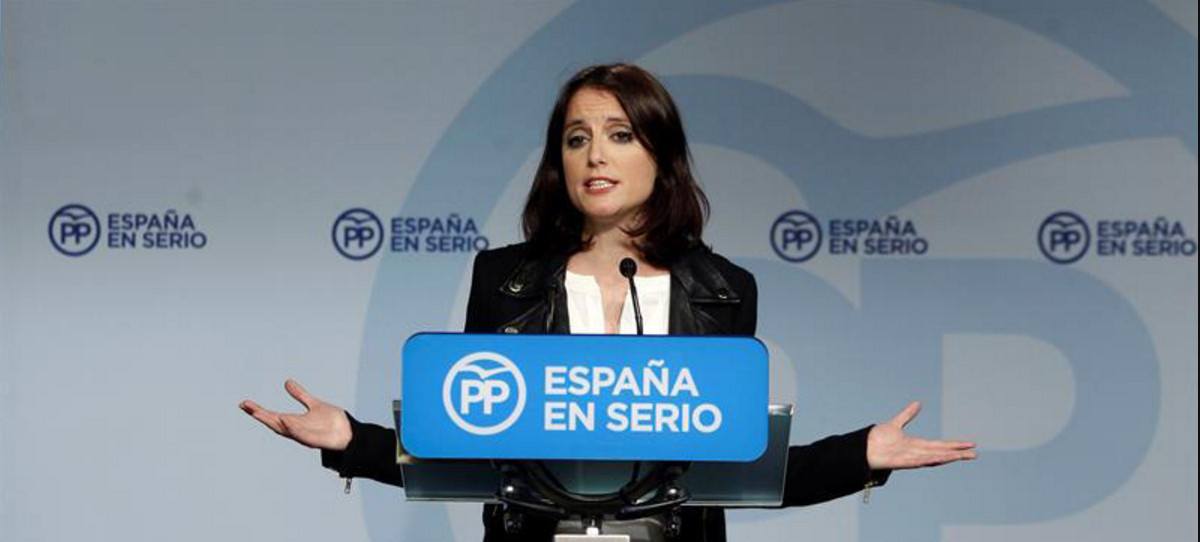 El nivel de Andrea Levy (PP): «No puedes dejar de maquillarte un día»