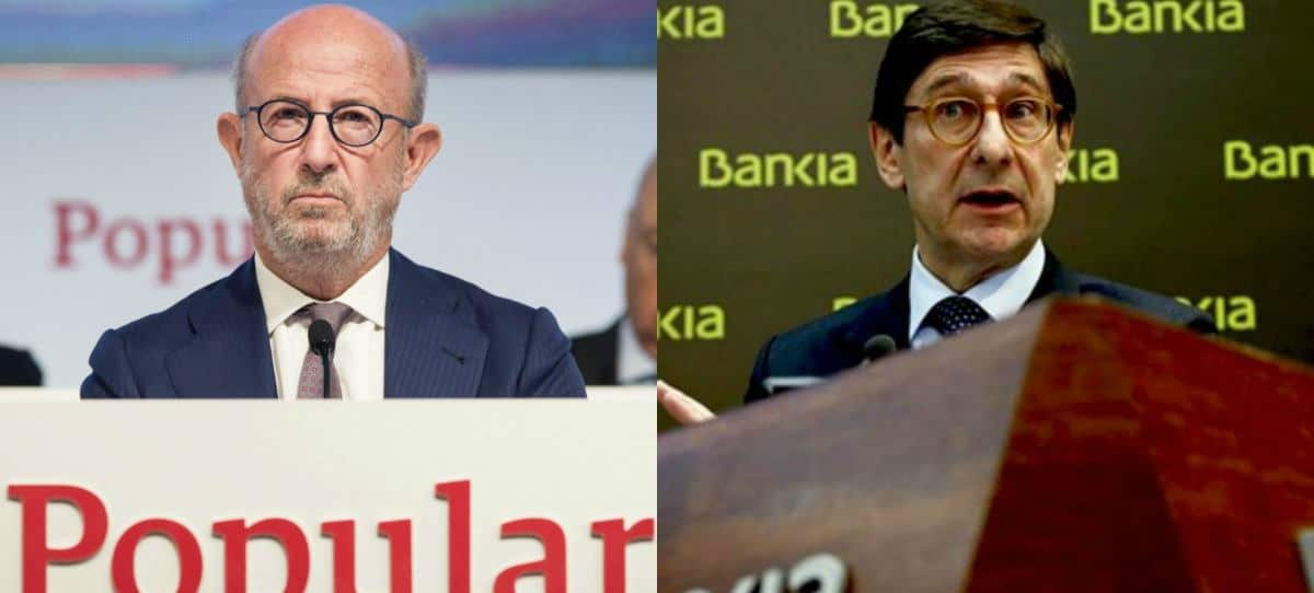 Bankia y Popular ya coinciden en algo: sus caídas en el Ibex 35 de más del 4%