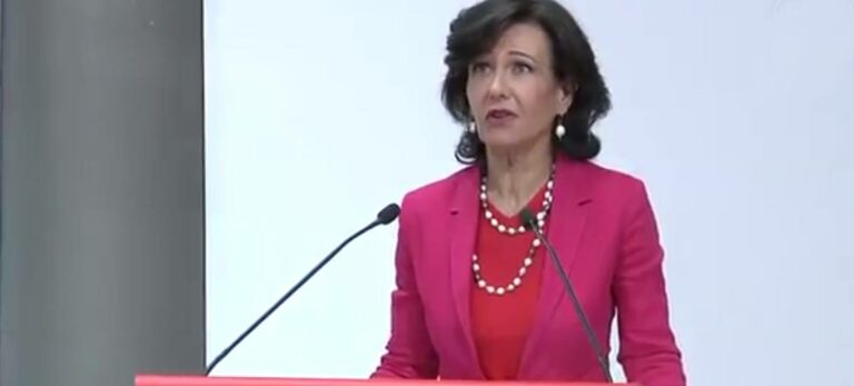 Ana Botín, presidenta del Banco Santander