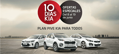 KIA ofrece durante 10 días ‘importantes descuentos’