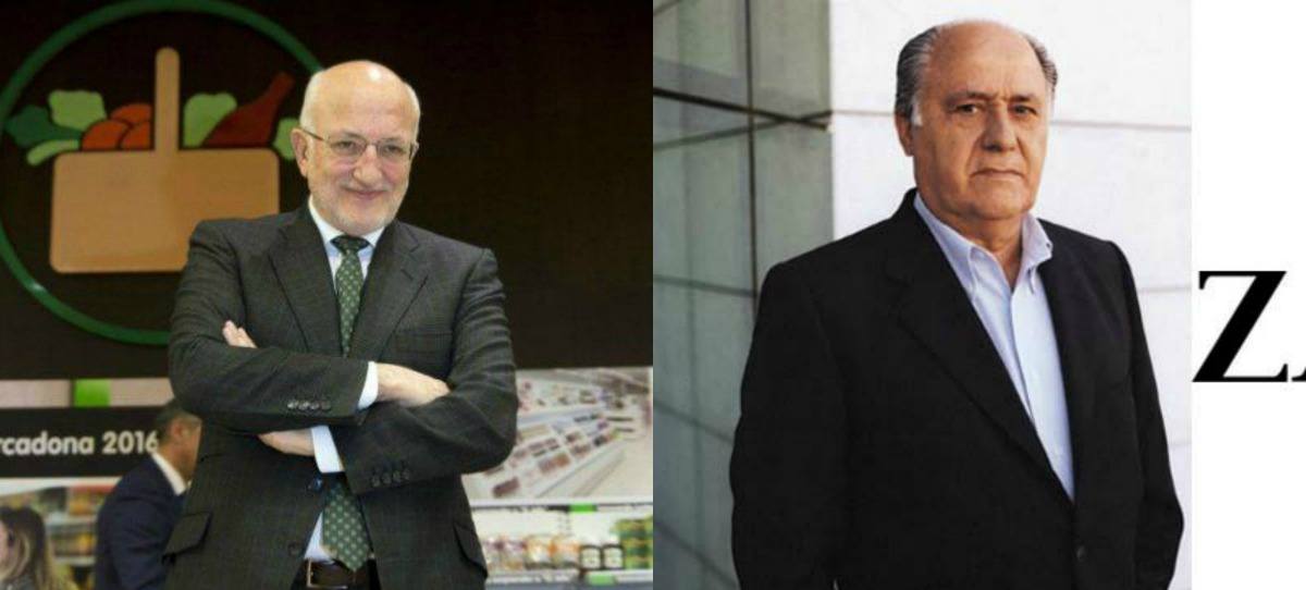 Amancio Ortega y Juan Roig, los más ricos de Europa