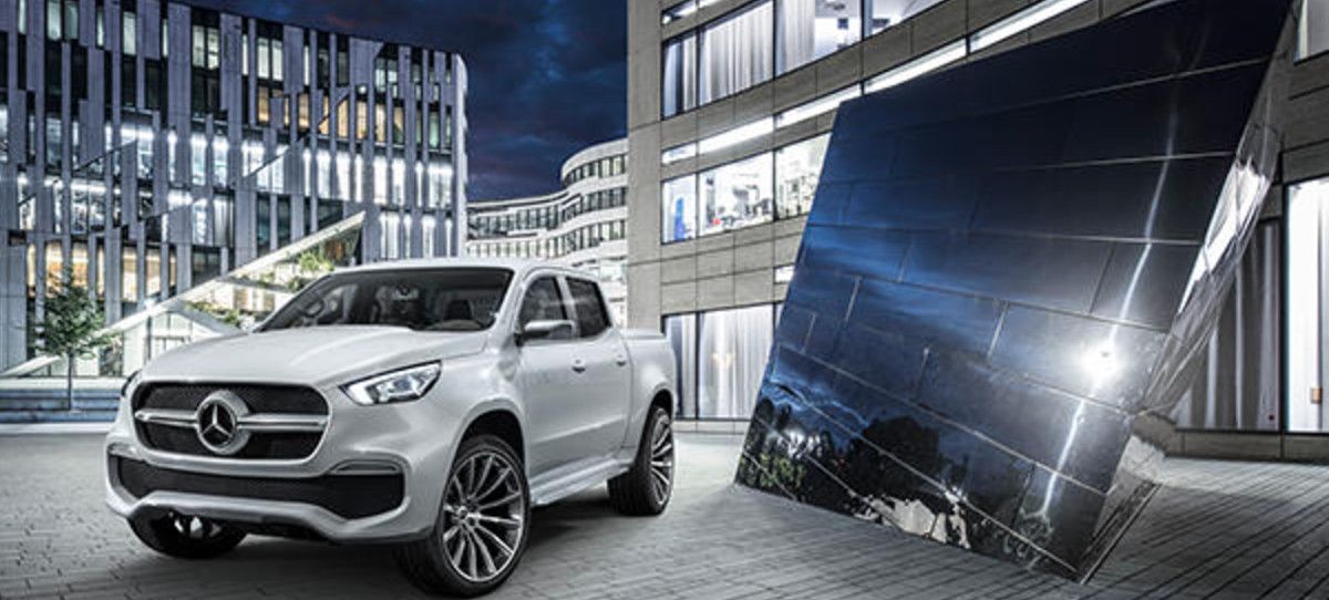 Mercedes-Benz lanza su primera pick-up en noviembre