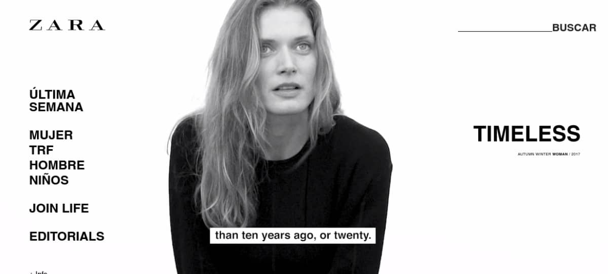 La web de Zara, la mejor valorada por los usuarios