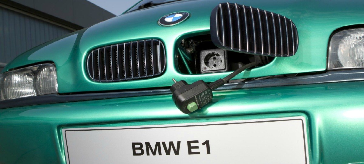 El BMW E1, prototipo eléctrico de 1991 antecesor de los modelos i3 e i8