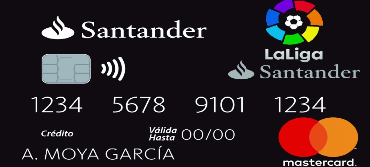 El Santander lanza una tarjeta que bonifica por cada gol de los equipos de LaLiga