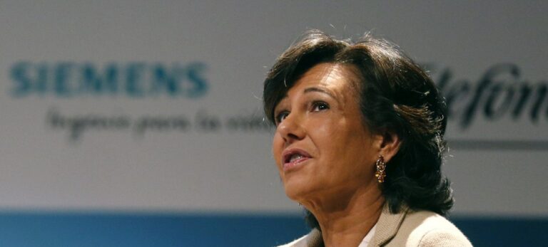 Ana Botín, presidenta de Banco Santander