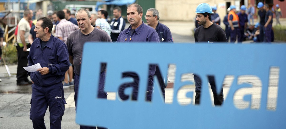 La Naval, el astillero de Sestao, al borde del concurso