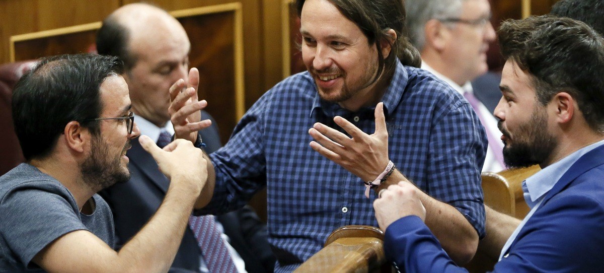 Rufián pide que la ‘Mesa para la Reconstrucción’ solo la formen los partidos de la moción de censura: ultraizquierda, separatistas y proetarras
