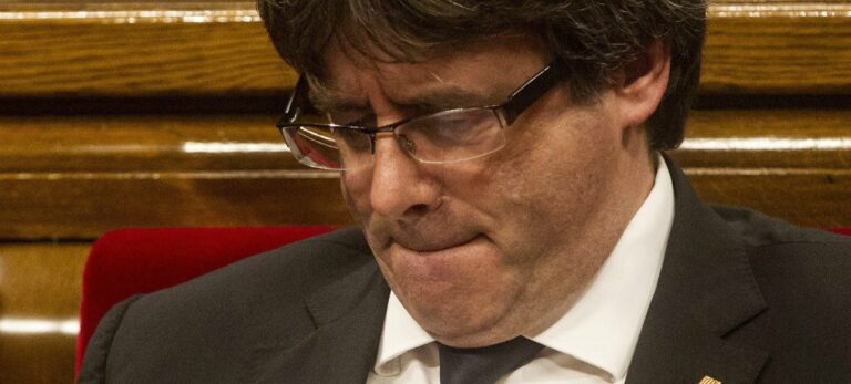 El presidente de la Generalitat, Carles Puigdemont