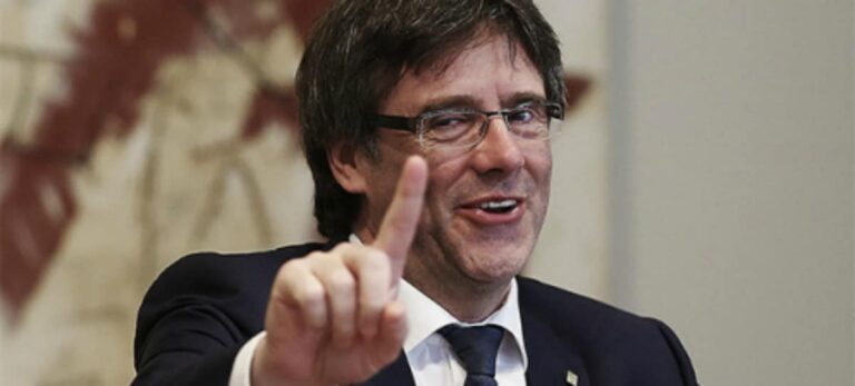 El ex presidente de la Generalitat, Carles Puigdemont