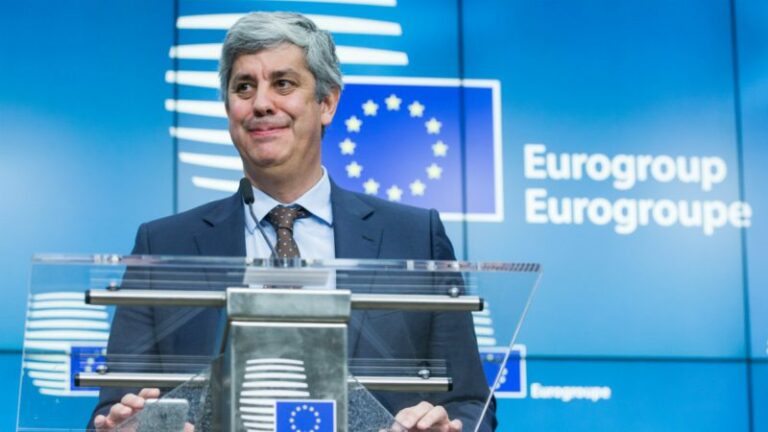Mario Centeno, Presidente del Eurogrupo