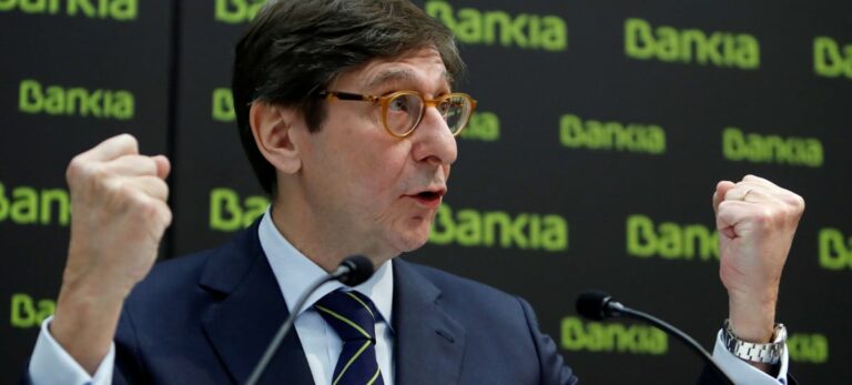 José Ignacio Goirigolzarri, presidente de Bankia