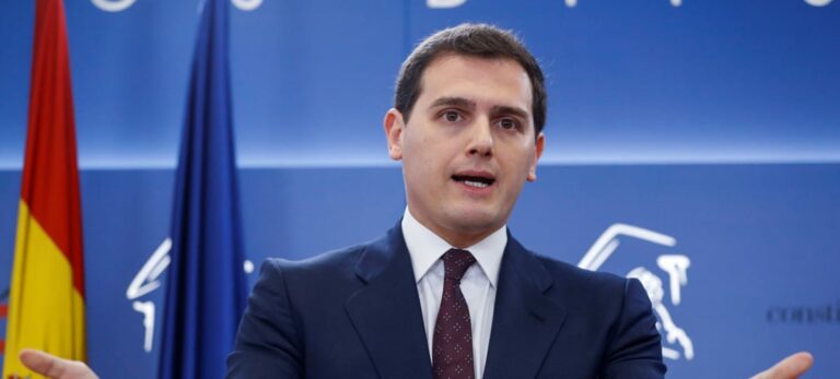 Albert Rivera, presidente de Ciudadanos