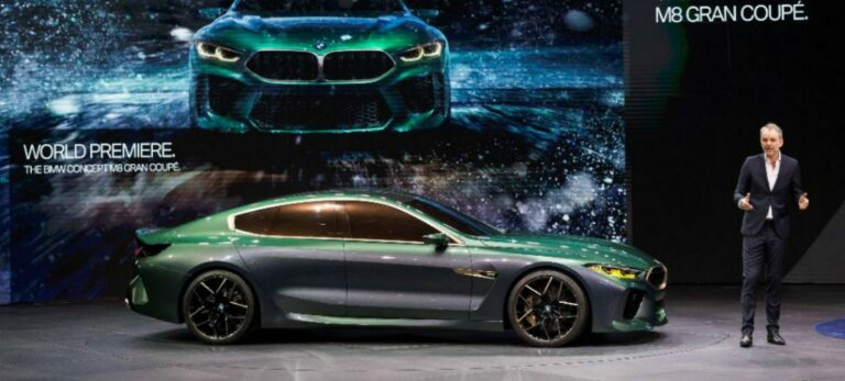 El rostro del nuevo BMW Serie 8