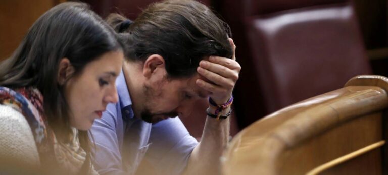 Pablo Iglesias e Irene Montero