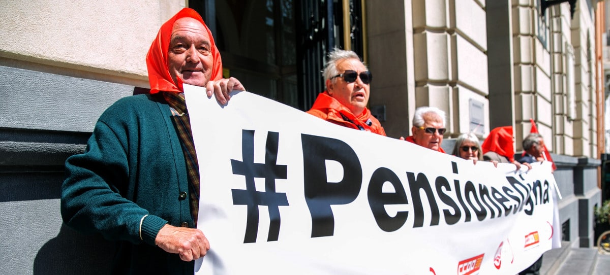 La pensión media en España, entre los 1.741 euros de la minería del carbón y los 688 de los autónomos
