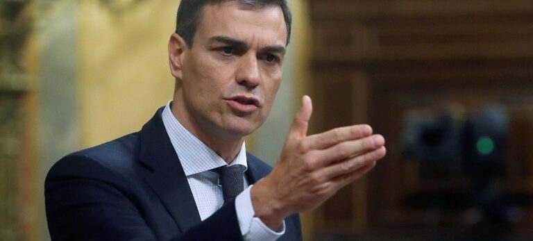 Pedro Sánchez, presidente del Gobierno