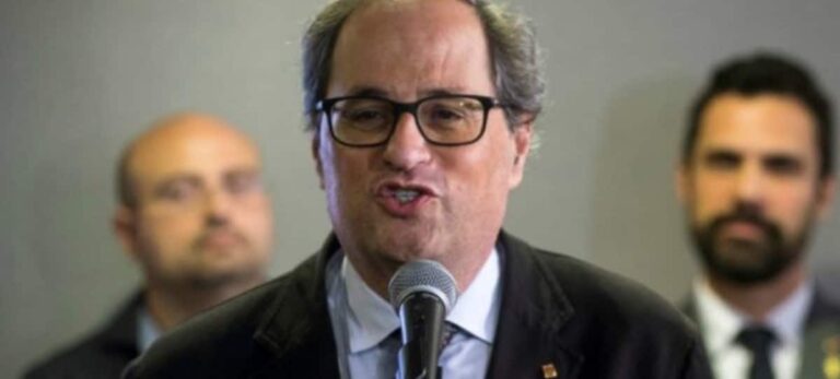 Quim Torra, presidente de la Generalitat