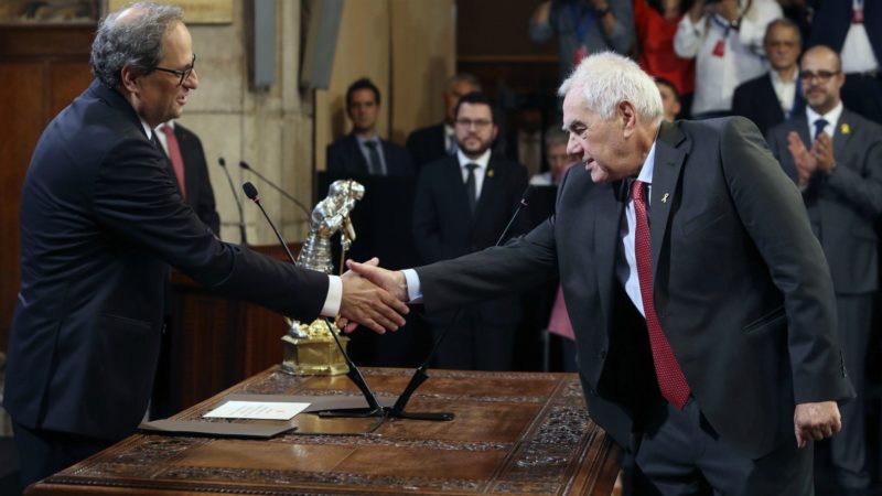 El Govern exige a Sánchez como primera medida dejar libres a los golpistas