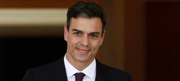 Pedro Sánchez, presidente del Gobierno