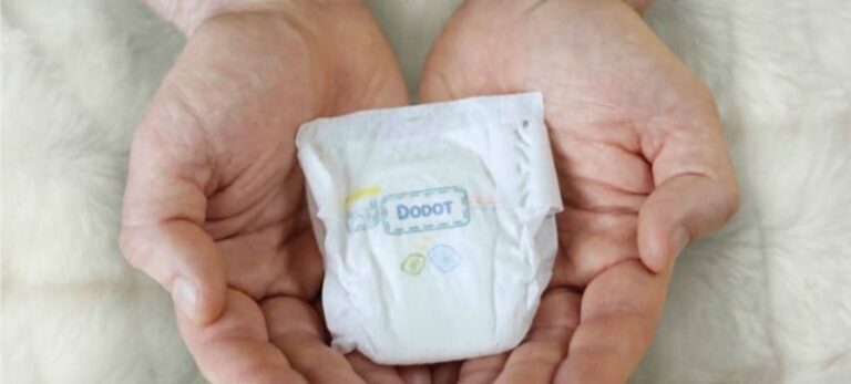 Imagen del pañal de Dodot para bebés prematuros