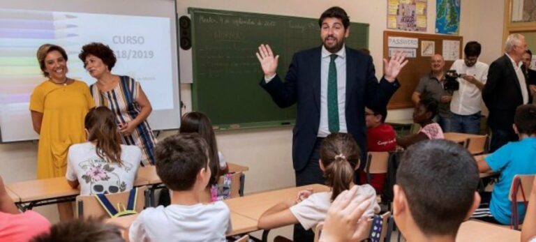 Inicio del curso escolar en Murcia