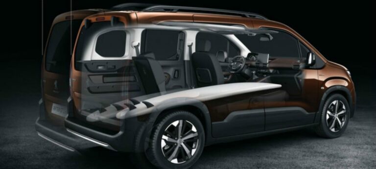 Interior del Peugeot Rifter