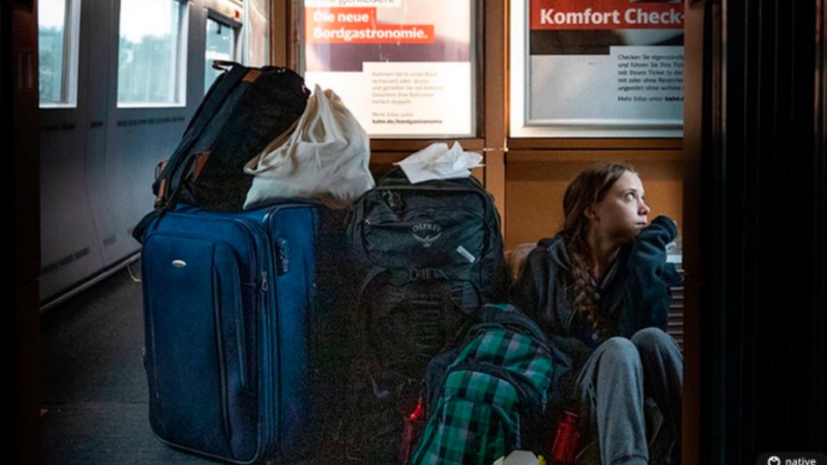 El zasca de la Deutsche Bahn, la compañía ferroviaria alemana, a Greta Thunberg